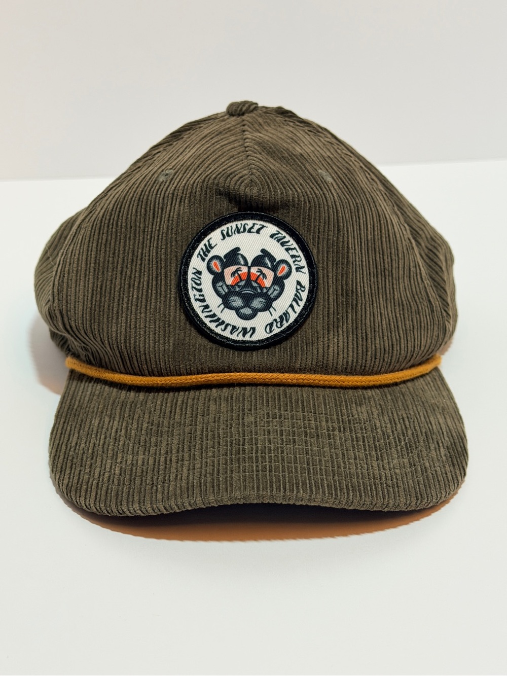 Sunset Tavern Ballard Washington Corduroy Rope Hat Seattle Music Venue Cap
